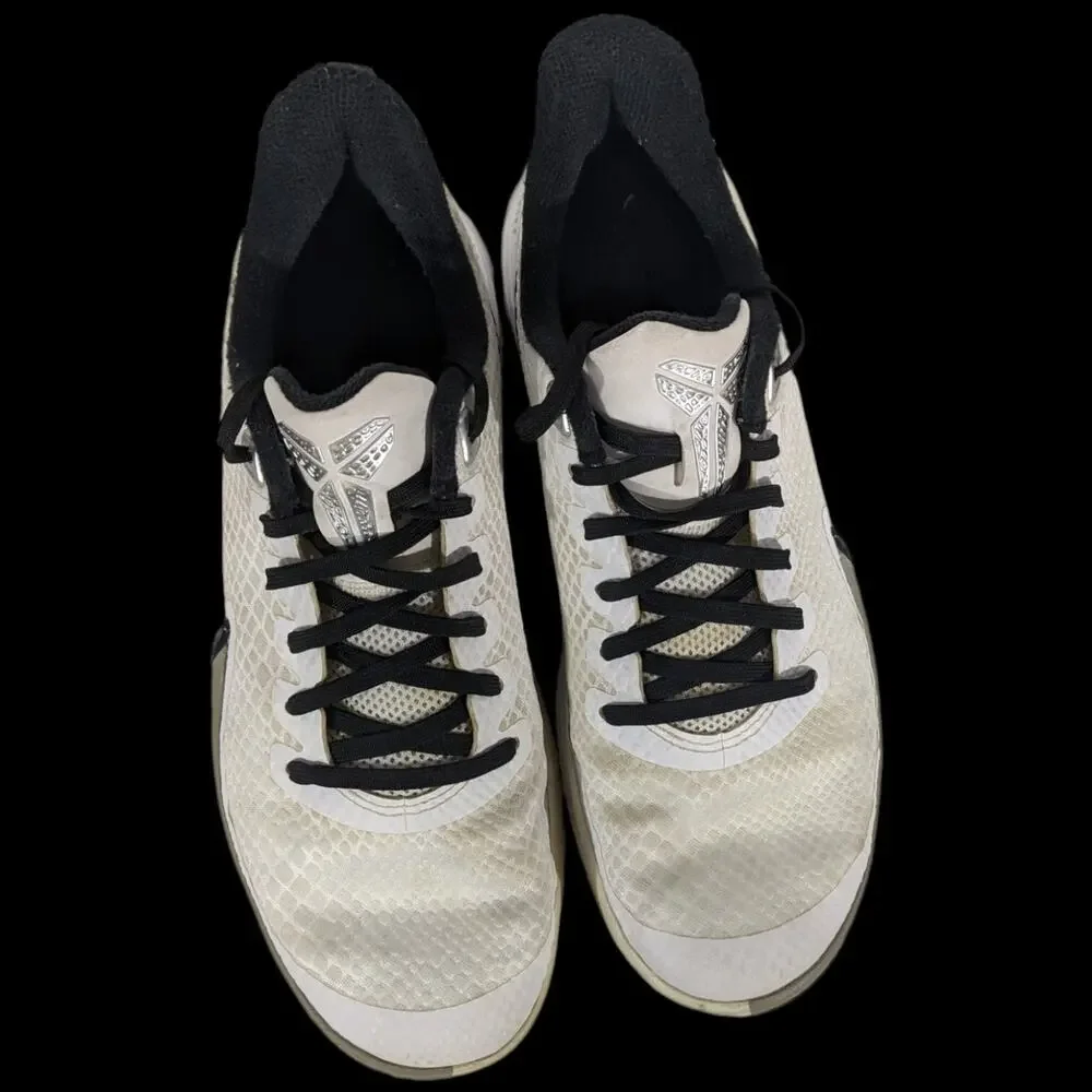 Kobe Bryant Nike Mamba Focus TB White Grey Black AT1214-100 Mens Size 8 2019